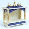 D'Dass Sheesham and Mdf Wooden Home Temple For Pooja Mandir For Home