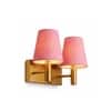 Devansh Metal Electric Wall Light in Gold Colour with Multi Shade Count of 1 Light
