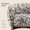 Eclipse Lounge Chair in Abstract Taupe Colour
