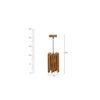 Palisade Brown Solid Wood Single Hanging Light