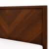 Vanya Solid Wood Comfort King Bed Box Storage Provincial Teak Finish Mattress 72 x 78 Inches