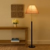 Devansh Wood & Metal Floor Lamp