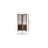 Lee Solid Wood 4 Panel Room Divider