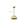 Hallway Yellow Hanging Light