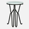 Bamba Metal Side Table in Black Colour