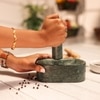 Ireka Homes Grindini Marble Mortar and Pestle Set