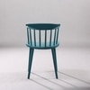 Kepler Brooks Aura Cafeteria Dining Chair in Teal Colour