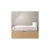 Kaito Engineered Wood Queen Size Bed In White Finish