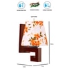 Devansh Solid Wood Electric Wall Light in Multi Colour with Multi Shade Count of 1 Light