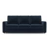 Apollo Compact Sofa Set (Colour : Cobalt, Cushion : Hard, Back Type : High Back, Seater : 3+2+1)