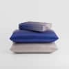 Stoa Paris 300TC UltrSatin Super King Bedsheet Set Satin Super Taupe Sapphire