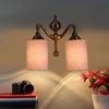 Devansh Metal Electric Wall Light in Grey Colour with Grey Shade Count of 2 Lights