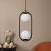 Eliante Serence Black Iron Hanging Light With E27 Holder In Black Colour