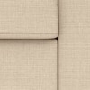 Adelaide Essential 3 Seater Fabric Sofa in Pearl Colour