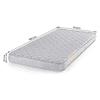 Essential Foam Single Size Mattress (Mattress Thickness : 4 Inches, Mattress Dimensions : 78 x 36 in)