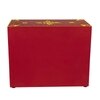 D'Dass Multi Color Mdf and Sheesham Wooden Temple With Cabinet For Pooja