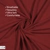 Premium Terry Polyester Fabric Waterproof Mattress Red Queen 75X60