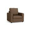 Apollo Compact Sofa (Colour : Mocha, Cushion : Soft, Back Type : High Back, Seater : 2+1+1)