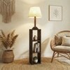 Ebenezer Beige Jute Floor Lamp with Beige Jute Base