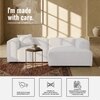 Elegantedge Wood Left Aligned 2-Seater With Upholstery Non Storage Sofa In Grey Colour