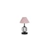 Heidi Multicolor cotton Table lamp with Iron Base