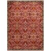 Multicolor Traditional Machine Made Polyester 3 X 5 Feet Carpet