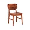 Pluto Solid Wood Dining Chair in Honey