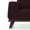 Granada Premium 2 Seater Fabric Sofa in Deep Plum Velvet Colour