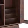 Boisdale Solid Wood Bar Cabinet (Walnut Finish)
