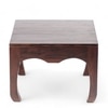 Lyon Sheesham Wood Coffee Table In Walnut Finish