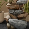 Resting Rock Stone Fountain For Indoor And Outdoor