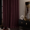 Stoa Paris Velvet Curtains for Door, Premium Dim-Out Curtain for Pack of 1, Date Night - Vintage Rose
