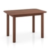 Dane Solid Wood Dining Table 4 Seater with 4 Dane Solid Wood Dining Chairs (Finish: Honey)