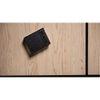 Glph Series Coffee Table Duly Polished On Natural Oak Veneer With Grooving In Black