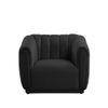 Rosa Fabric Sofa (Black)