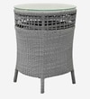 Perth Wicker Chair In Grey Dual Tone Finish