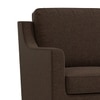 Abbey 1 Seater Fabric Sofa In Mocha Colour