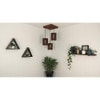 Ventus Brown Solid Wood Cluster Hanging Light