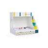 Pattern Dreams Bunk Bed with Storage in White Colour BKBB021