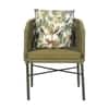 Garden Comfort Chair In Black Finish