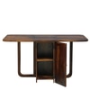 Ferrowoods Solid Wood 6 Seater Dining Table in Sheesham Wood Finish