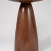 Cole Solid Wood Side Table in Brown Colour