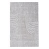 Handmade Wool Silk Area Rug Modern Wave Beige 5 x 8 Feet Carpet