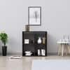 Hexa Engineered Wood Bookshelf Multipurpose Storage Rack in Flower Wenge Colour