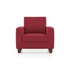 Apollo Neo 1 Seater Fabric Sofa In Salsa Red Colour