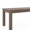 Atlas Solid Wood Bench In Danish Walnut Finish