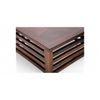 Kingsville Sheesham Wood Coffee Table In Dark Walnut Finish