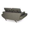 Orlando 2 Seater Leatherette Sole in Slate Grey Colour