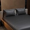 Stoa Paris 300TC UltrSatin Super King Bedsheet Set Satin Super Twilight Embrace