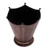 Flower Pot Planter Set Of 3 In Black Colour